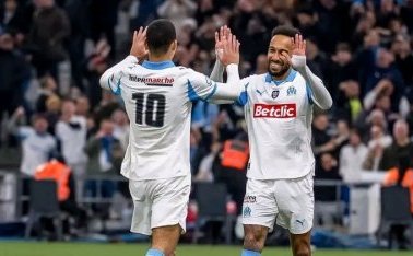 Coupe de France&nbsp;: L’OM écarte Rennes, Aubameyang confirme son retour en forme avant le PSG